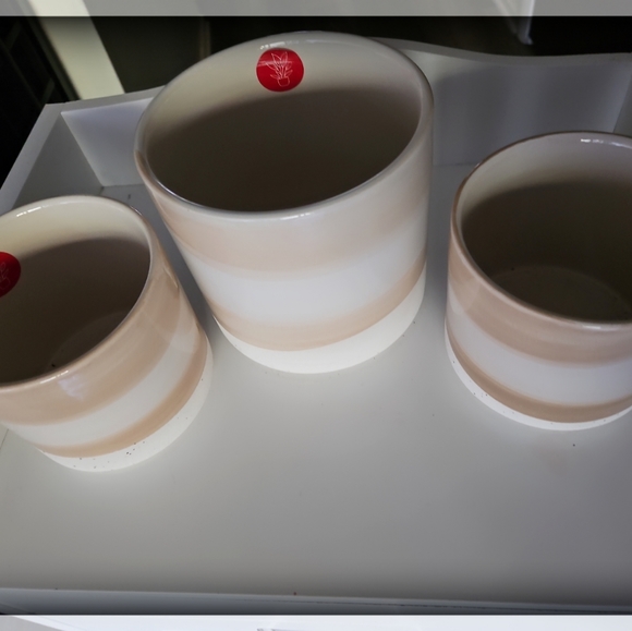 Ashland Greenhouse Series Flower Pot Set of 3 NWT - Picture 4 of 4